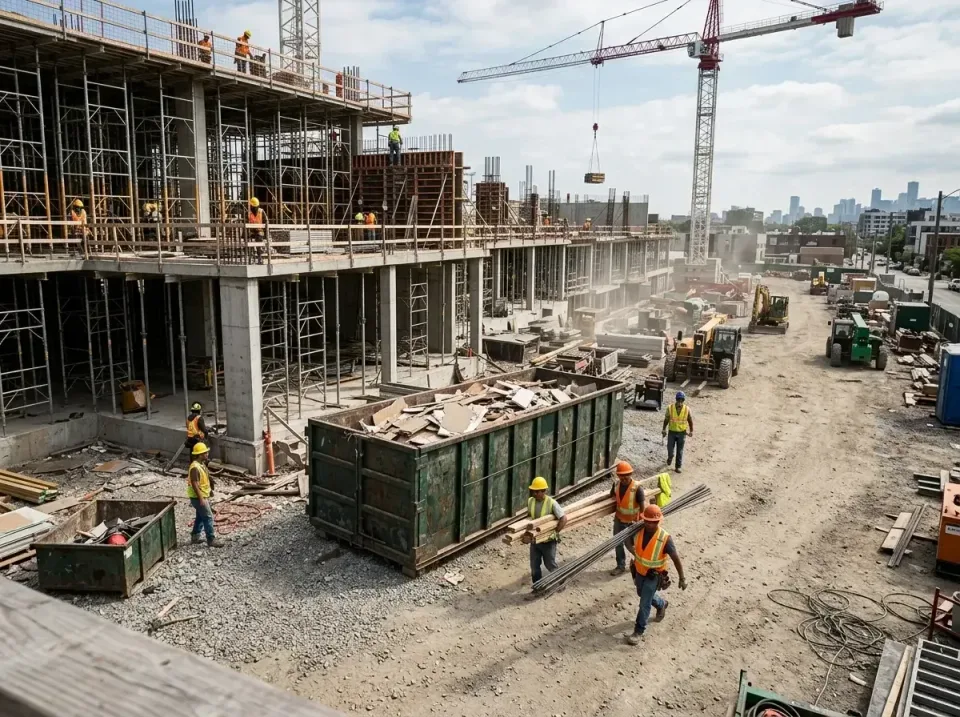 commercial-construction-site-w-002 — frequently asked questions, Low Cost Construction Dumpster Rental in Fanwood, NJ